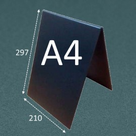 менюхолдер для написания мелом двухсторонний А4